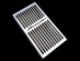 SUZUKI MARAUDER VZ 800 STAINLESS STEEL RADIATOR COVER GUARD GRILL